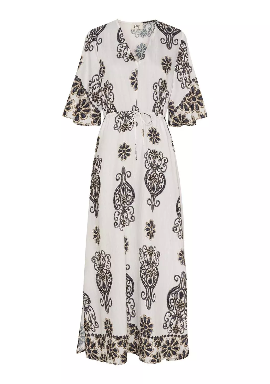 Isay Ane Long Dress, hvit