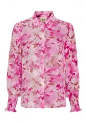 Isay Vibse Shirt, rosa mønstret