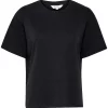 Part Two Anne TS, boxy t-skjorte, sort