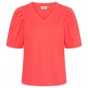 Isay Tinni V-neck T-shirt, rød