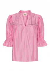 Isay Marie s/s Blouse, rosa