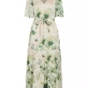 Vila Vimolina V-neck 2/4 ankel dress
