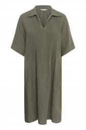 Part Two Ayla Dress, olivengrønn