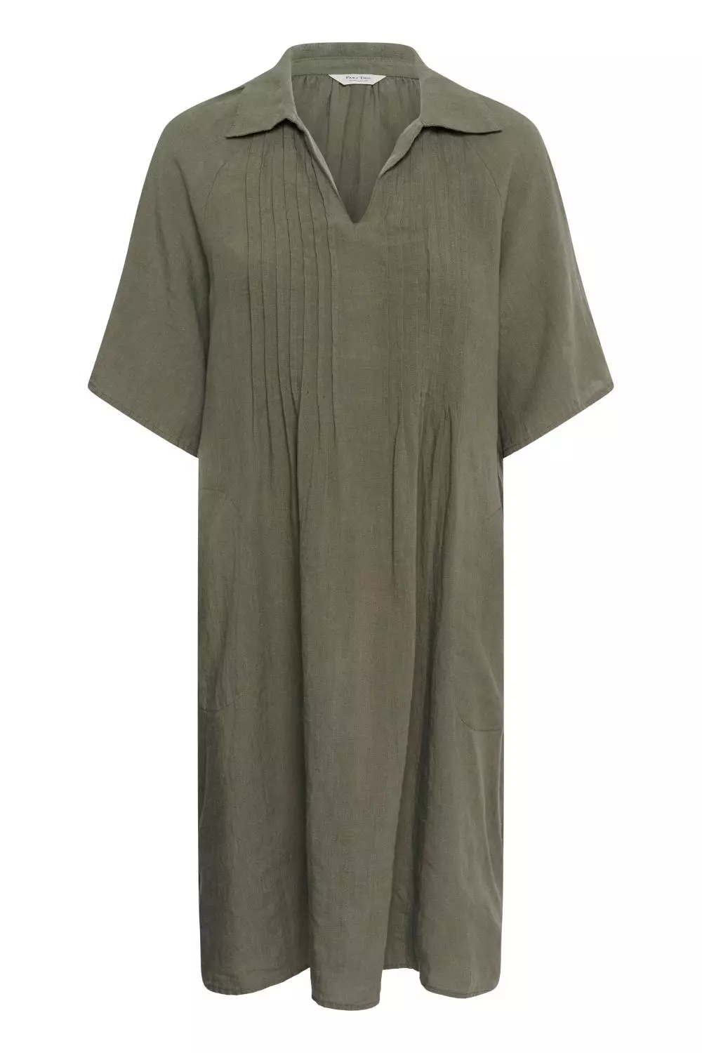 Part Two Ayla Dress, olivengrønn