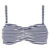 Damella Olivia bikinioverdel, marineblå stripet