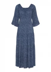 Isay Chantel Dress, blå blomster