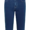 Part Two Renates Pants Capri, mørk denimblå