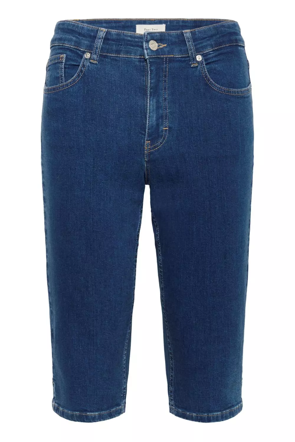 Part Two Renates Pants Capri, mørk denimblå