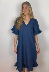 Continue Thyra Chambre, denim kjole