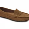 Vannucci Ladie's Loafer, leather Camel