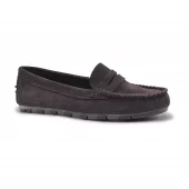 Vannucci Ladie's Loafer, leather, Bun