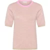 Kaffe Kalizza narrow striped pullover, rosa stripete