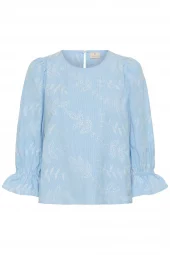 Kaffe KAmarlee Blouse, lysblå