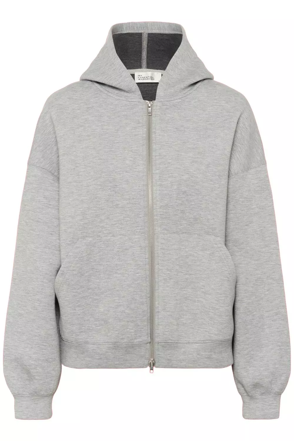 My Essential Wardrobe Asine Hoddie, lys grå