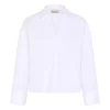 My Essential Wardrobe Sunna Boxy Short Shirt, hvit