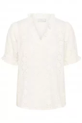 Kaffe Kadona Blouse, hvit