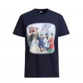 Artic North T-shirt, marineblå fottball VM