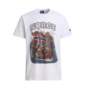 Artic North T-skjorte, fotball VM, hvit