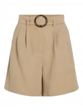 Vila Virosita HW Shorts, beige