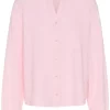 Kaffe KAnaya Shirt, bomullskjorte rosa