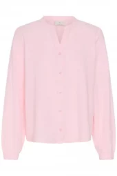 Kaffe KAnaya Shirt, bomullskjorte rosa