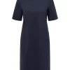JDY Isa s/s Dress, marineblå
