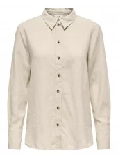 JDY Say l/s Linen Loose Shirt, linfarget