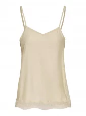 JDY Soul s/l Lace Singlet, beige