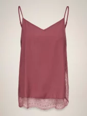 JDY Soul s/l Lace Singlett, burgunder