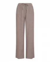 MSCH Viana Gina Pants, linblanding, brun