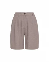 MSCH Viana Ginia HW Shorts, linblanding, brun