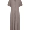 MSCH Viana Ginia 2/4 Dress, brun