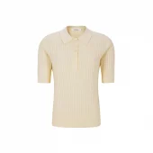 Soft Rebels Beth Polo Knit, offwhite