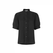 Soft Rebels Yindi Frill Shirt, sort