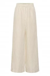Part Two Biana Pants, stripet lin/sort