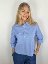 Continue Alice Stripe, lysblå stripet