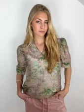 Continue Moe Flower Top, rosa