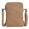 Depeche Berling Mobilebag, beige, semsket