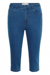 Kaffe KAvilma Capri Jeans, denimblå