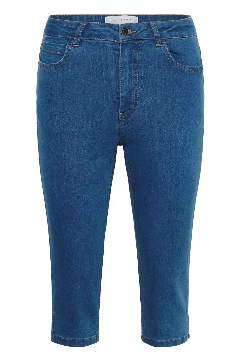 Kaffe KAvilma Capri Jeans, denimblå