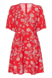 Kaffe KSamina Dress, rød