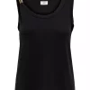 JDY Uffa S/L Top JRS, sort