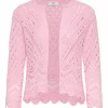 JDY Sun 3/4 Cropped Cardigan knt, rosa