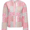 JDY Fia L/S quilt shacket, rosa