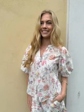 Continue Katarina Blouse, mønstret