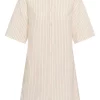 Part Two Berrit Dress, linblanding, offwhite/beige