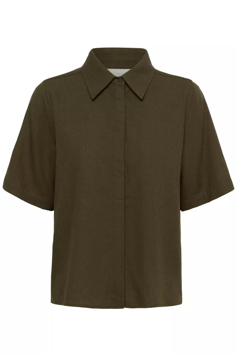 My Essential Wardrobe Dias SS Boxy Shirt, grønn