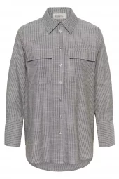 My Essential Wardrobe Skye Shirt, grønn stripete