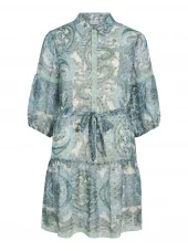 Vila Vipraya Printed Short Dress, blå