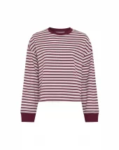 MSCH Monde Krestiane pullover, rosa/stripete